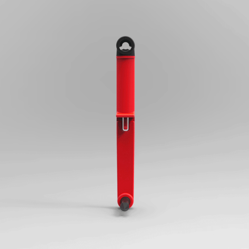 Tagfaster EID Slaughter Red Replacement Tag 20 Pack